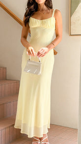Margo Midi Dress - Yellow