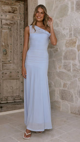 Malayah Maxi Dress - Blue