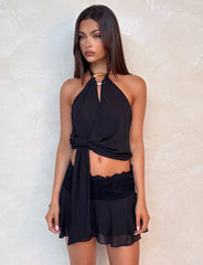 Indigo Top - Black